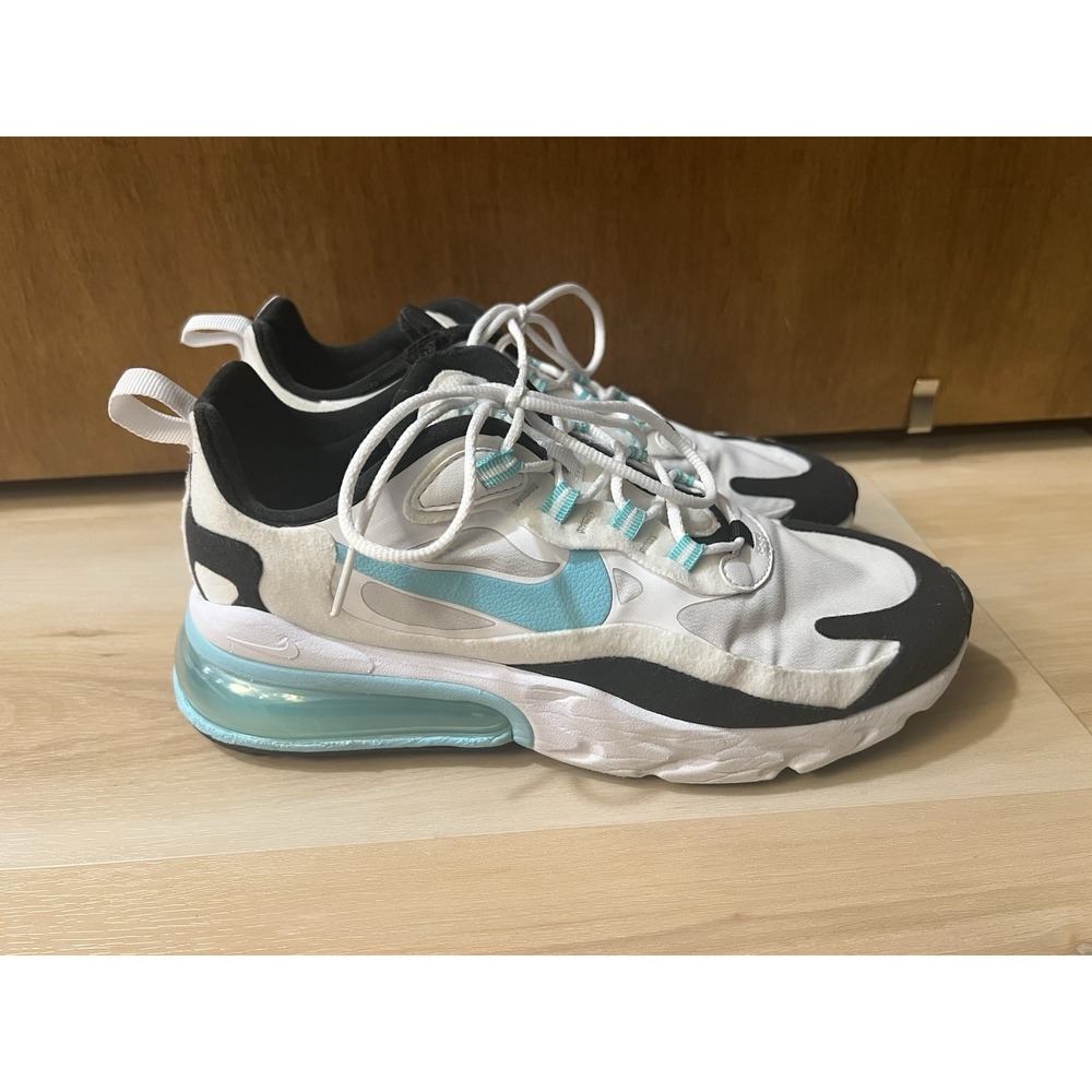 Nike Air Max 270 React Aurora Green Women's‎ Size 9 Running Shoes CJ0619-001